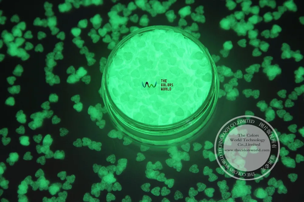 Светящийся в темноте светящийся желто светильник йся цвет tнебесно-зеленого