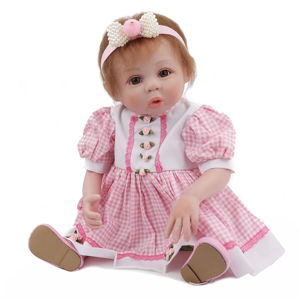 Силиконовые куклы Reborn Baby новые реалистичные виниловые Menina 20 дюймов ручная работа
