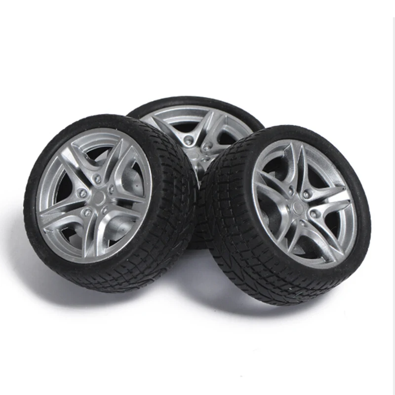 Резиновые шины игрушки колеса автомобиля Модель роботизированные грузовики 1:10