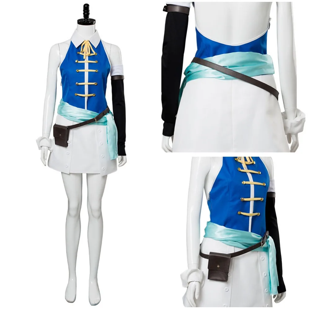 Женский полный комплект из аниме Фея хвост 3 для косплея Люси сердцефилии|Костюмы