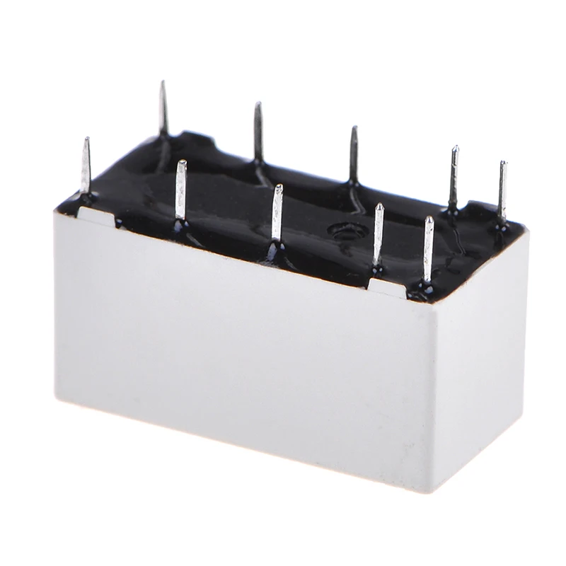12V Катушка бистабильным переключателем реле DPDT 30VDC 2A 1A 125VAC HFD2/005-S-L2-D действительно