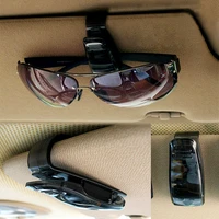 car styling creative organizer auto fastener clip abs car sunshade storage visor sunglasses card ticket portable clip holder