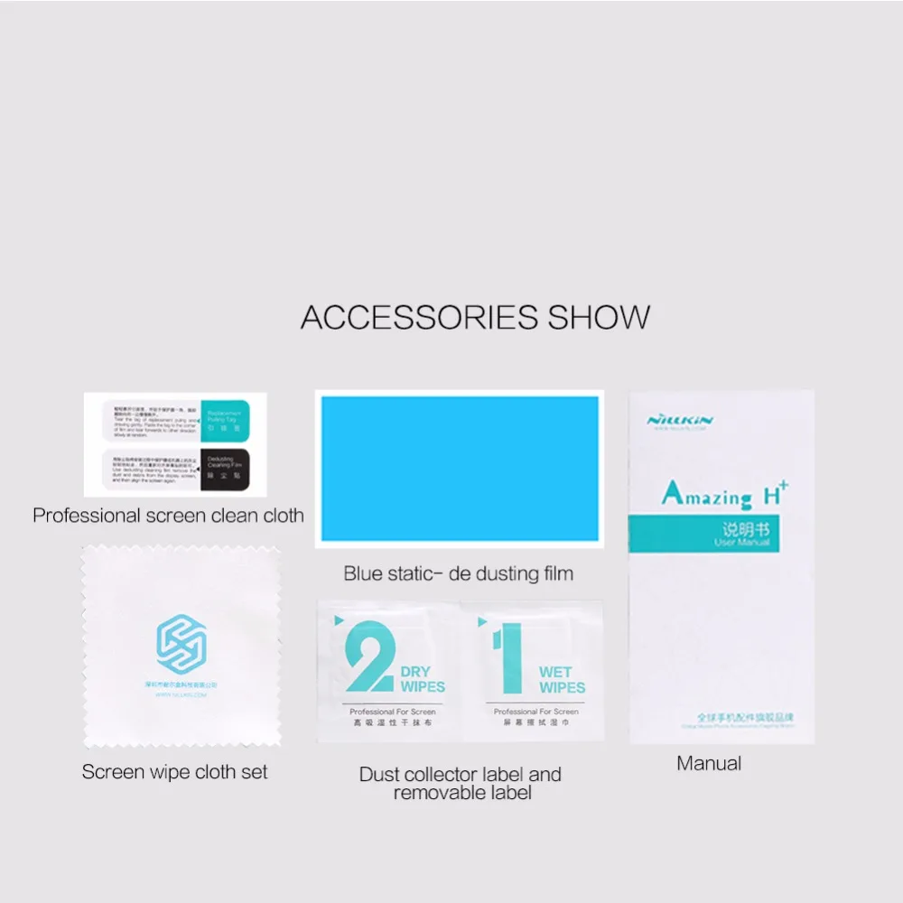 

sFor Oneplus 5T Tempered Glass NILLKIN Amazing H+Pro 2.5D Acr Anti-Explosion Screen Protector For Oneplus 5T One plus 5T Film