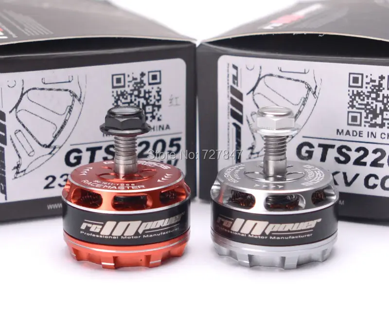 4 шт. бесщеточный двигатель Rcinpower GT2205 2350KV для гоночного квадрокоптера FPV|motor skill|motor