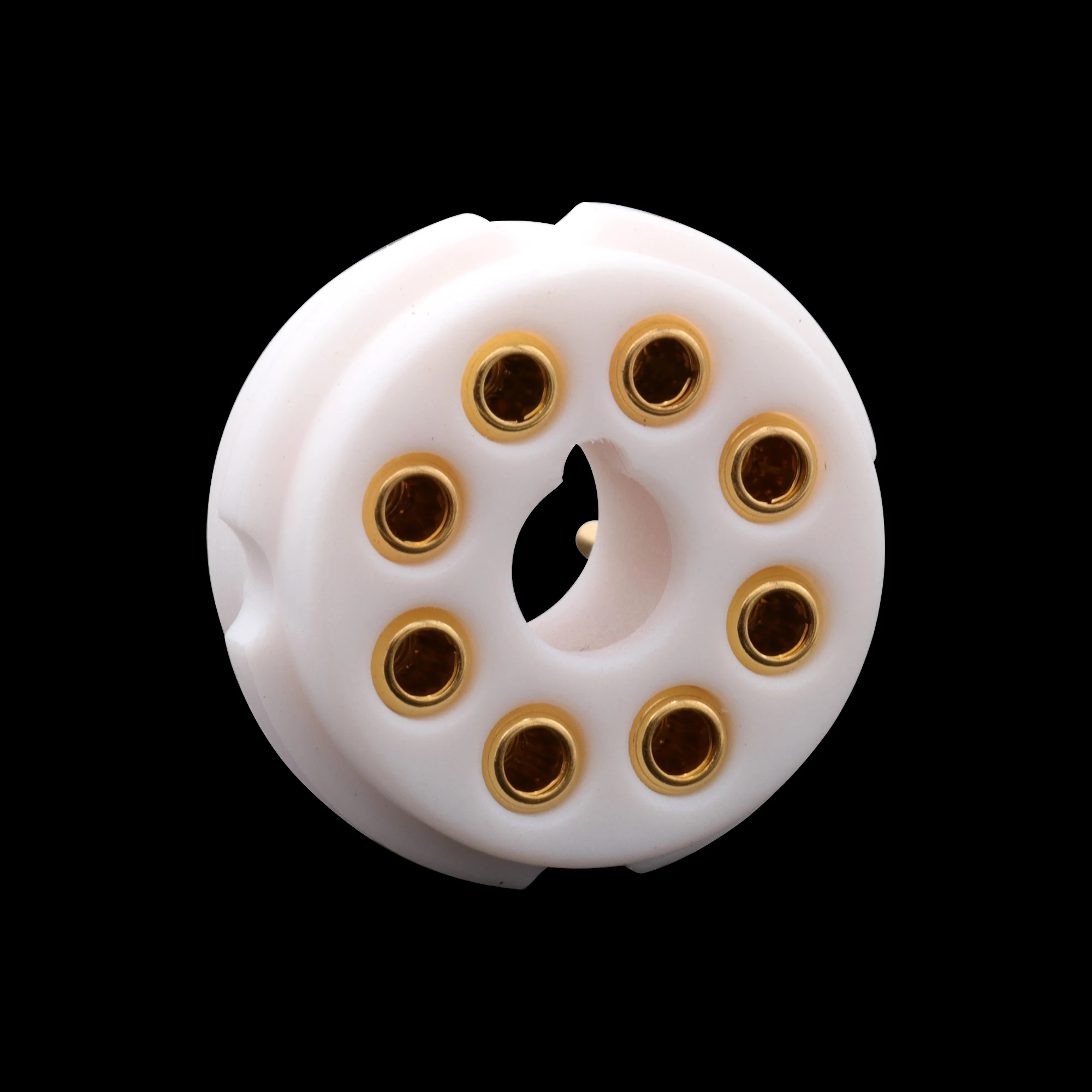 2шт. ГНЕЗДО ЛАМПЫ 8PIN K8A Высококачественная ОСНОВА КЛАПАНОВ из ПТФЭ для KT88 EL34 5881 6SN7 6CA7 6V6 6L6 Винтажный Аудиоусилитель DIY HiFi