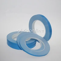 25meters long 0 2mm thickness blue double sided thermal dissipation adhesive tape led adhesive tape for ic cooling fin fixed