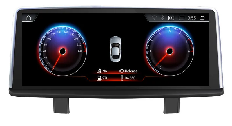 10 25 &quotAndroid 4 автомобильный мультимедийный плеер GPS навигация для BMW F30 F32 2017 с Bluetooth