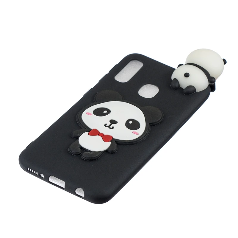 3D Unicorn Cartoon Case For Samsung Galaxy A20 A20E Cover Cute Toys Soft TPU Silicone |