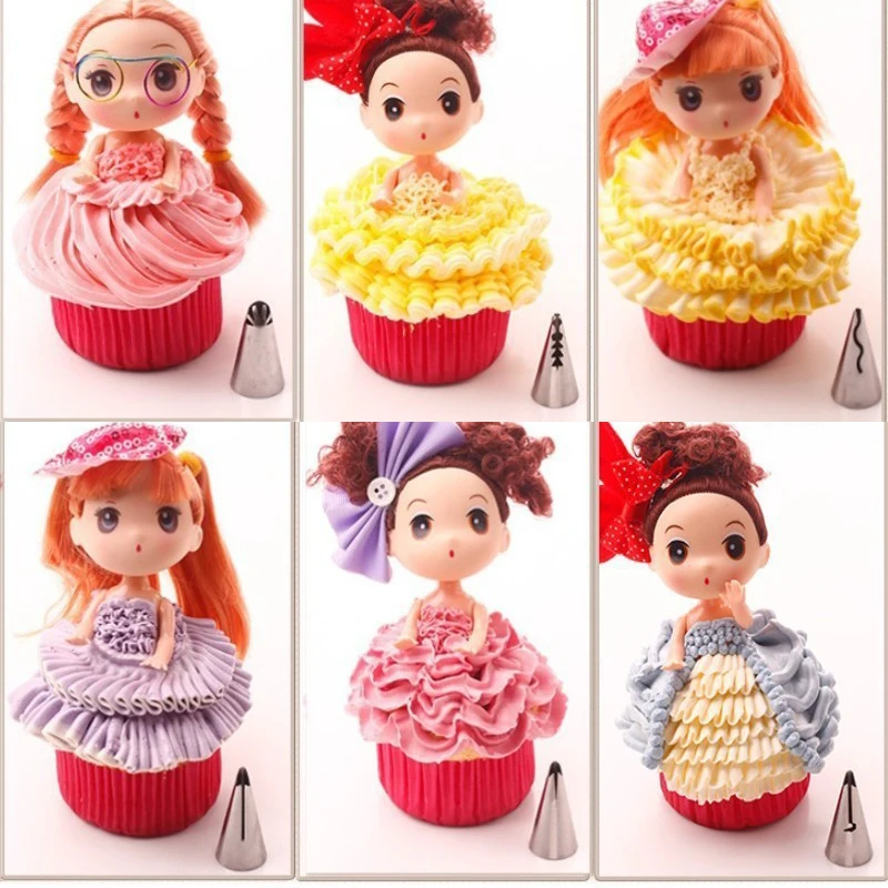 7 шт./компл. кондитерские изделия из нержавеющей стали для торта крема печенья