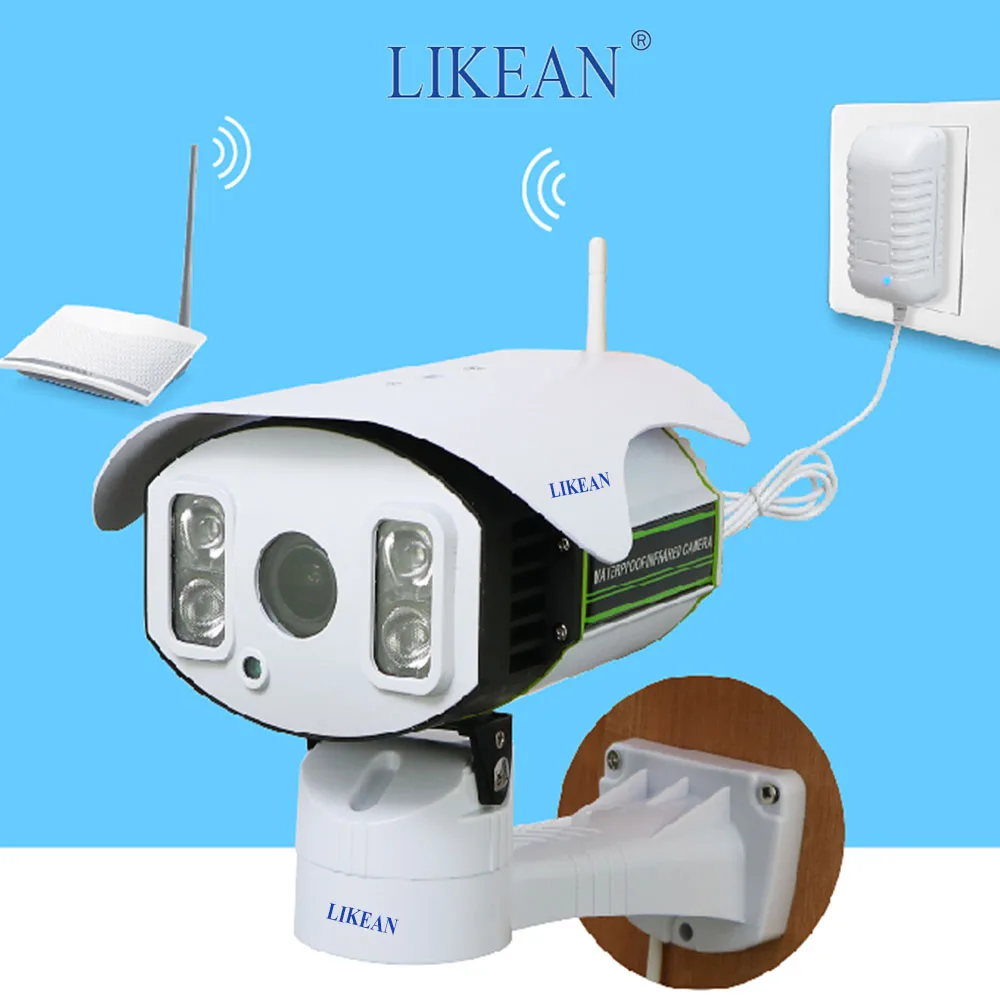 LIKEAN 1/2. 8 &quotSONY CMOS IMX322 CCTV Безопасности PTZ IP Камеры HD 1080 P mic 2 МЕГАПИКСЕЛЬНАЯ 4X Авто Зум