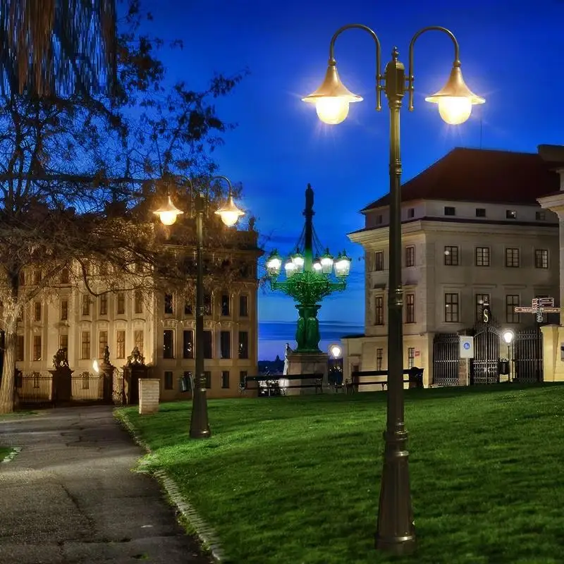 Lampione Giardino Tuinlamp Square Sokak Lambasi лампа Ogrodowe садовая Солнечная Плаза Декор Uliczna