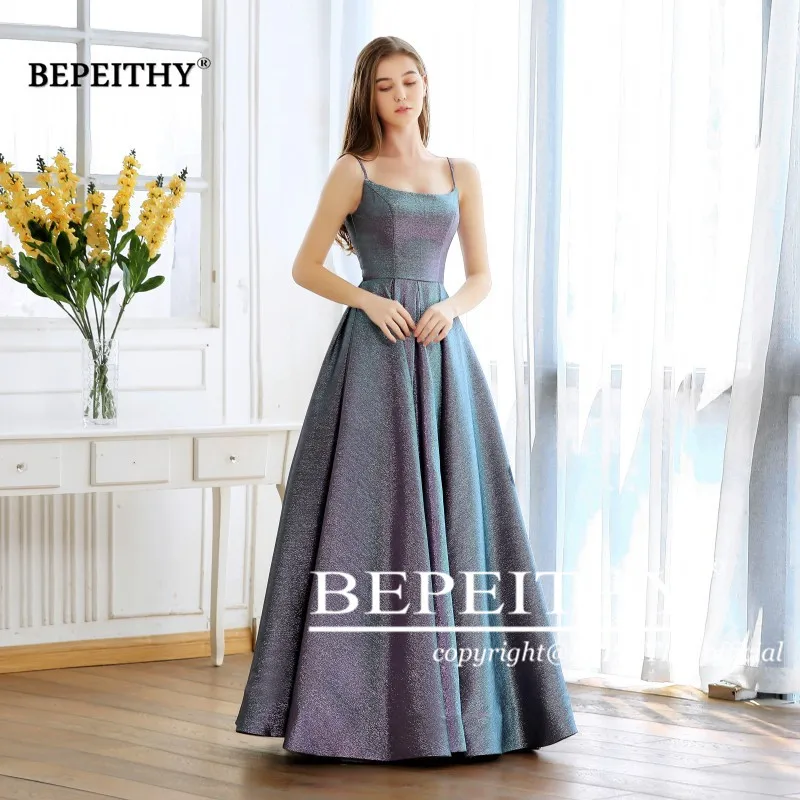 Abiti Da Cerimonia Da Sera ТРАПЕЦИЕВИДНОЕ вечернее платье длинное vestido de festa Дешевое выпускное платье Элегантное блестящее платье Новинка