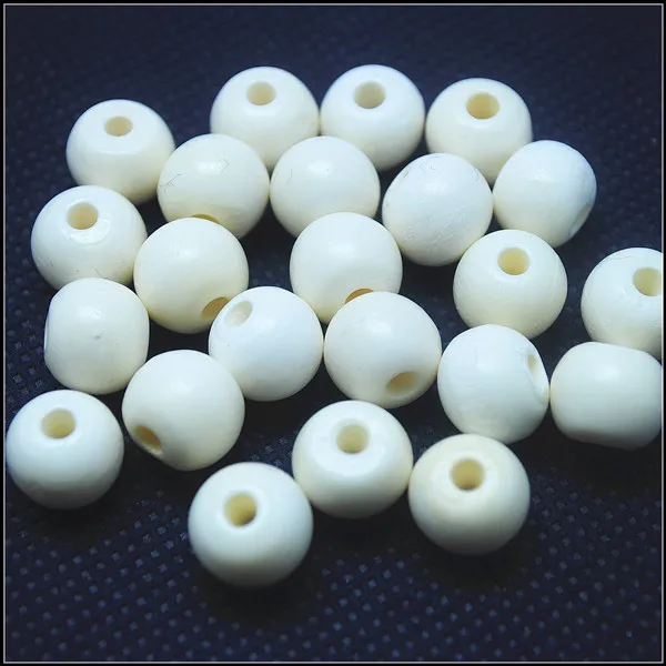 

10pcs nature bone beads polished beads white colors nice diy beads accessories top fashion items size 6mm 8mm 10mm 12mm