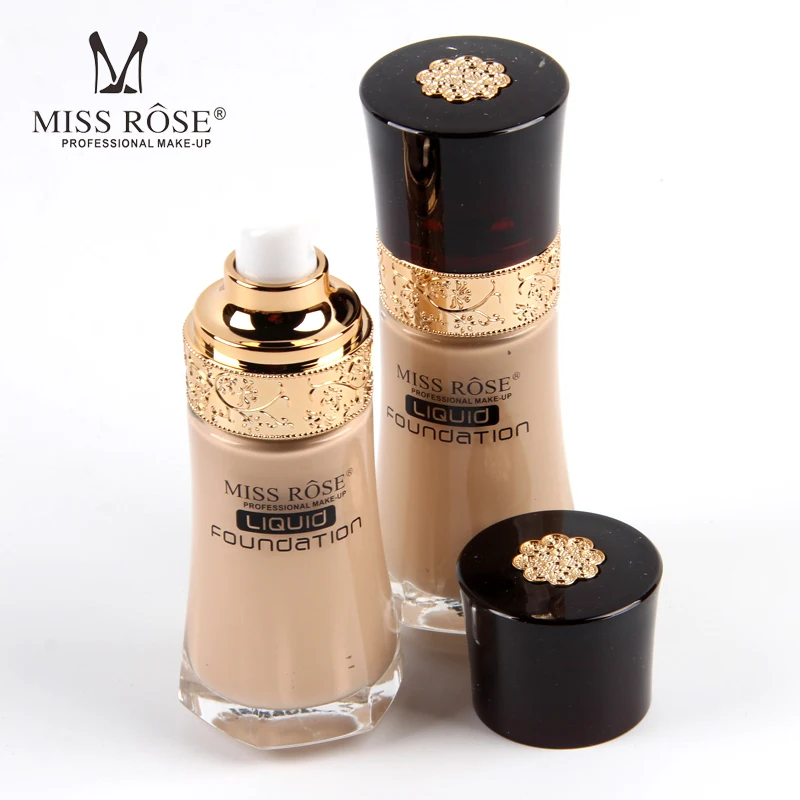 2019 Miss Rose основа под макияж круглый стеклянный флакон консилер Косметика