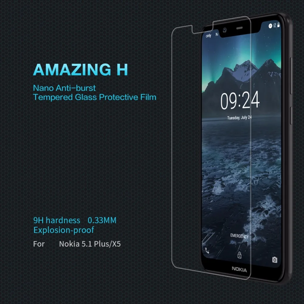 9H 2.5D Закаленное стекло для Fly FS501 Nimbus 3 5 0 дюймов универсальная защита экрана FS 501