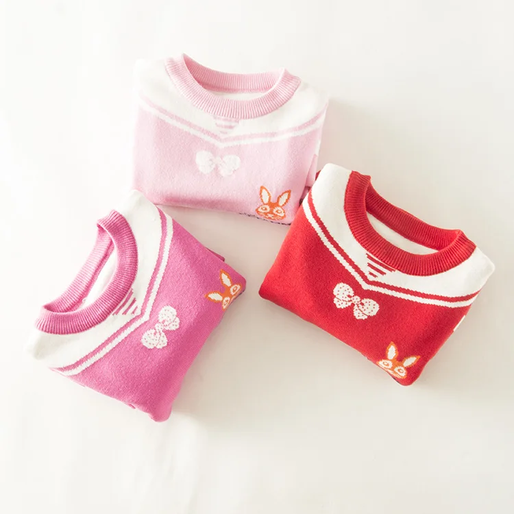 Вязаное платье для девочек одежда принцессы весенне-осенняя хлопковая детская