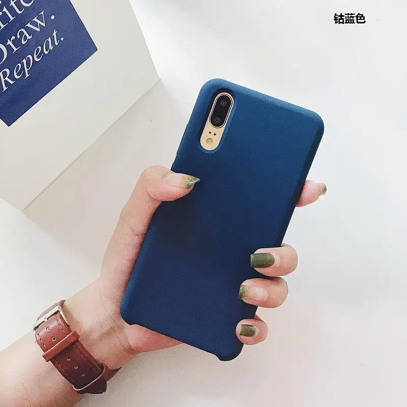 Матовый чехол для Samsung Galaxy A10 A30 офисные чехлы телефонов A50 A7 A5 A8 Plus A6 S10 силиконовый