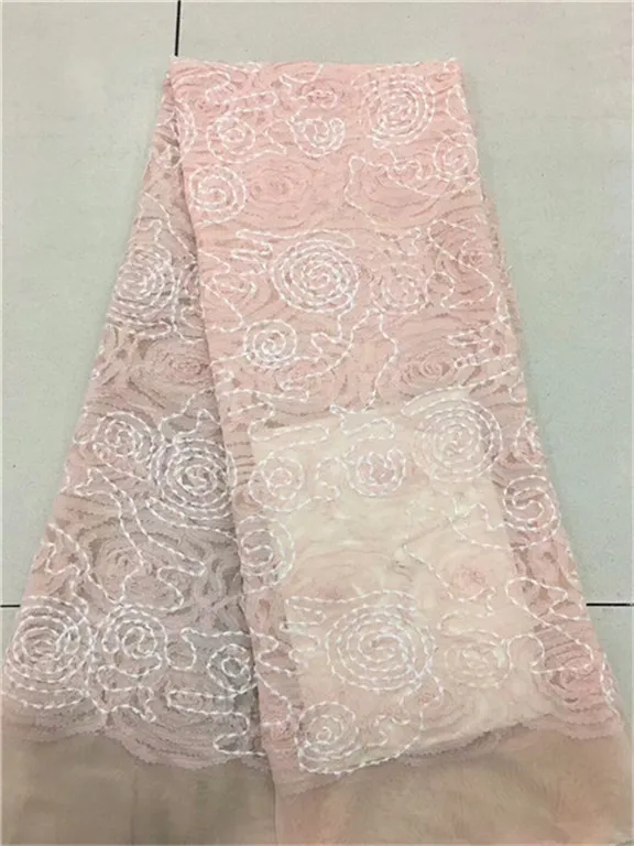 2018 Высокое качество Африканский кружевной ткани/Французский Чистая вышивка