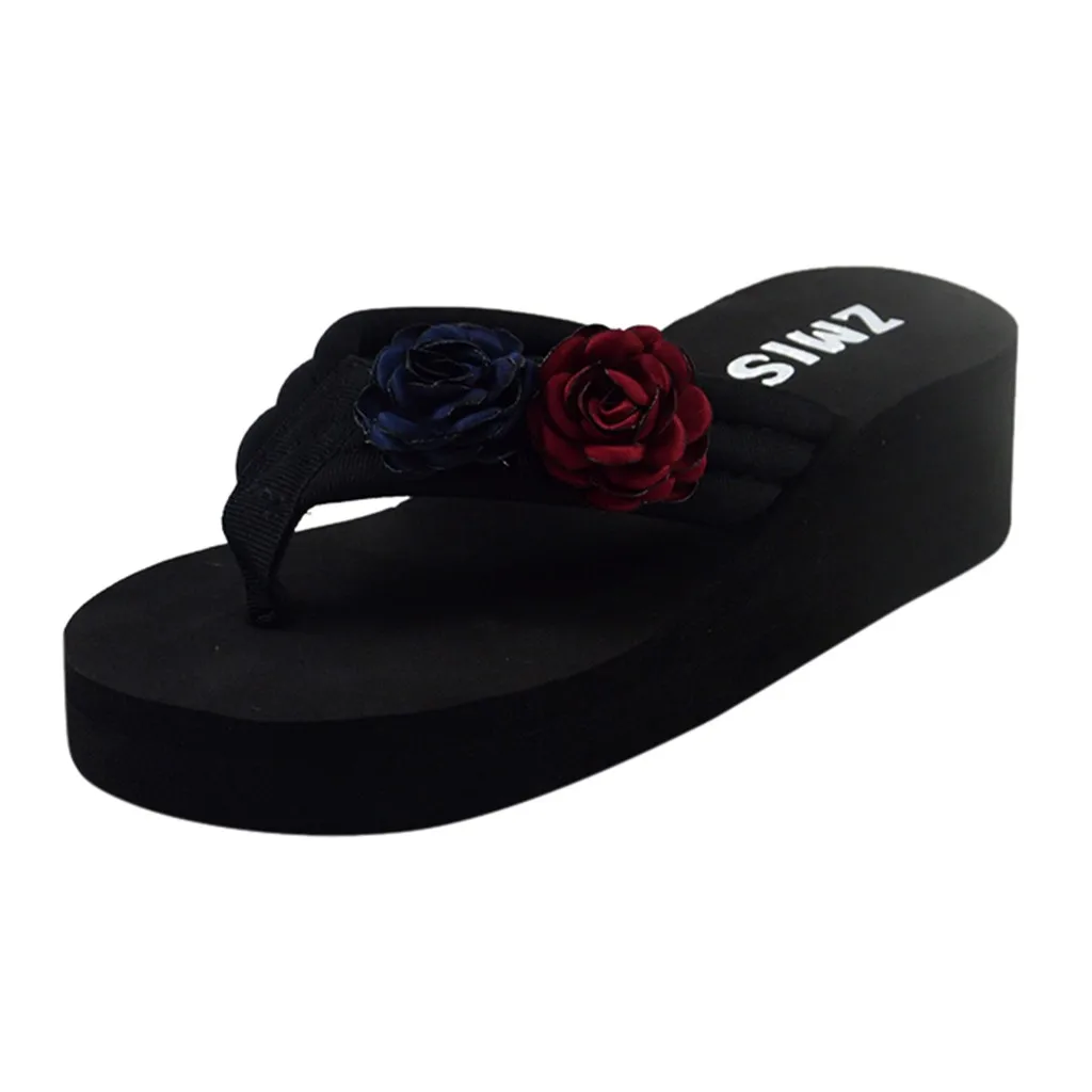 Женские нескользящие шлепанцы SAGACE повседневные пляжные в богемном стиле на