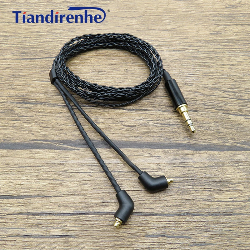 DIY MMCX SE215 кабель для Shure SE535 SE846 SE315 SE425 UE900 сменный медный наушников iPhone