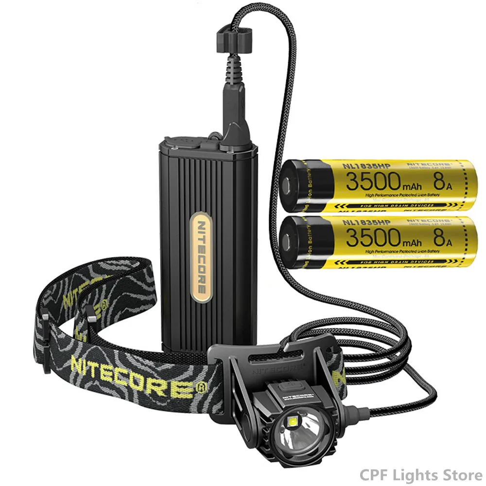 NITECORE HC70 головной светильник CREE XM L2 U2 светодиодный макс. 1000 люмен поисковый луч