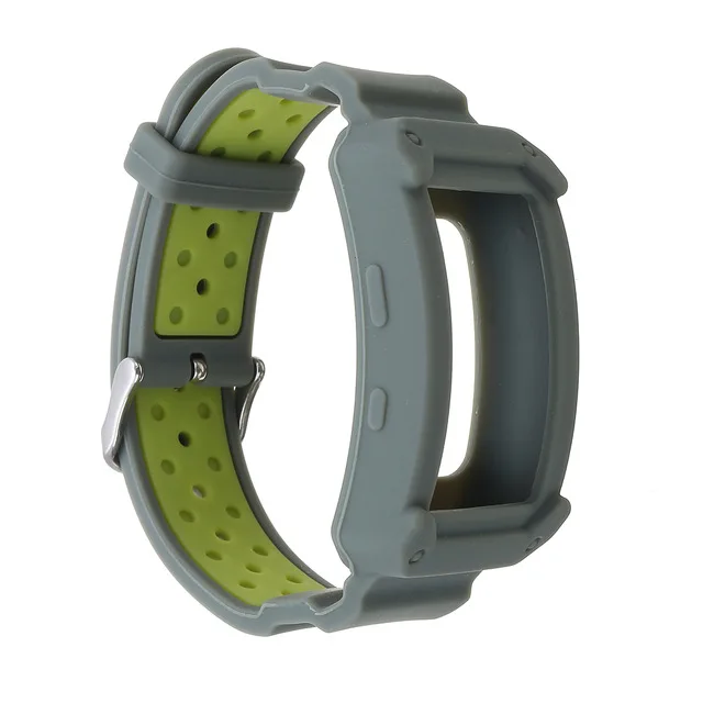gray green Спортивный силиконовый браслет Замена ремешка часов ремешок для samsung gear Fit 2 Pro/Fit2 Pro R365 ремешок браслет часы полосы - Цвет ремешка: gray green