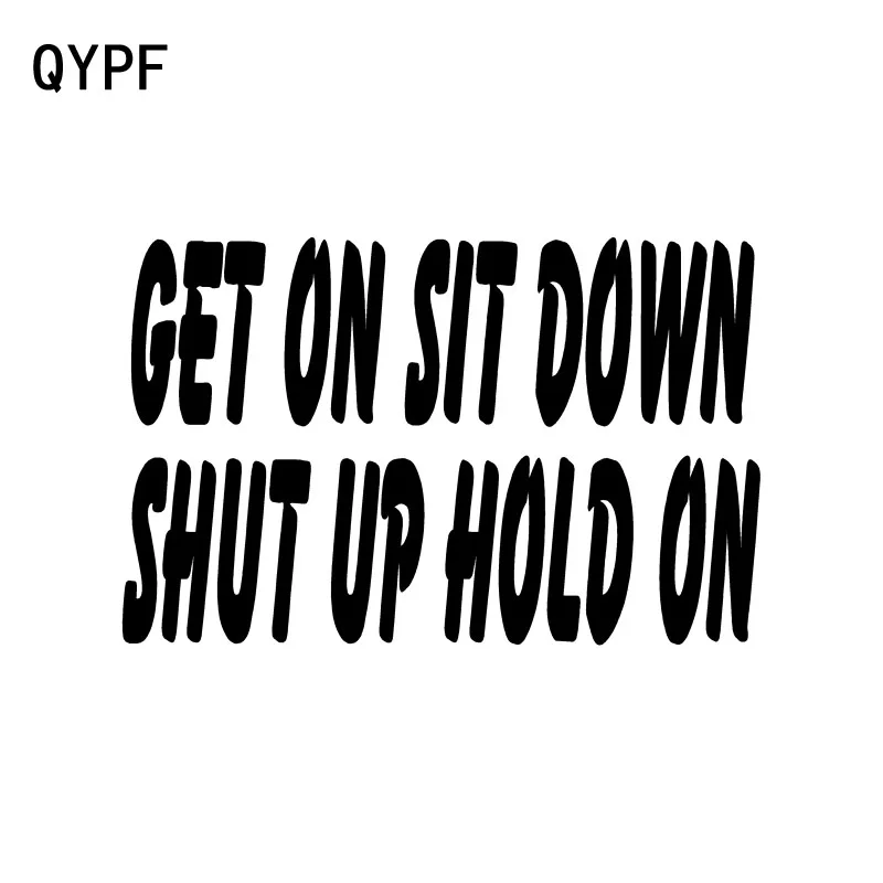 QYPF 14 5 см * 9 2 Установите на сидение закройте удерживайте Забавный виниловый
