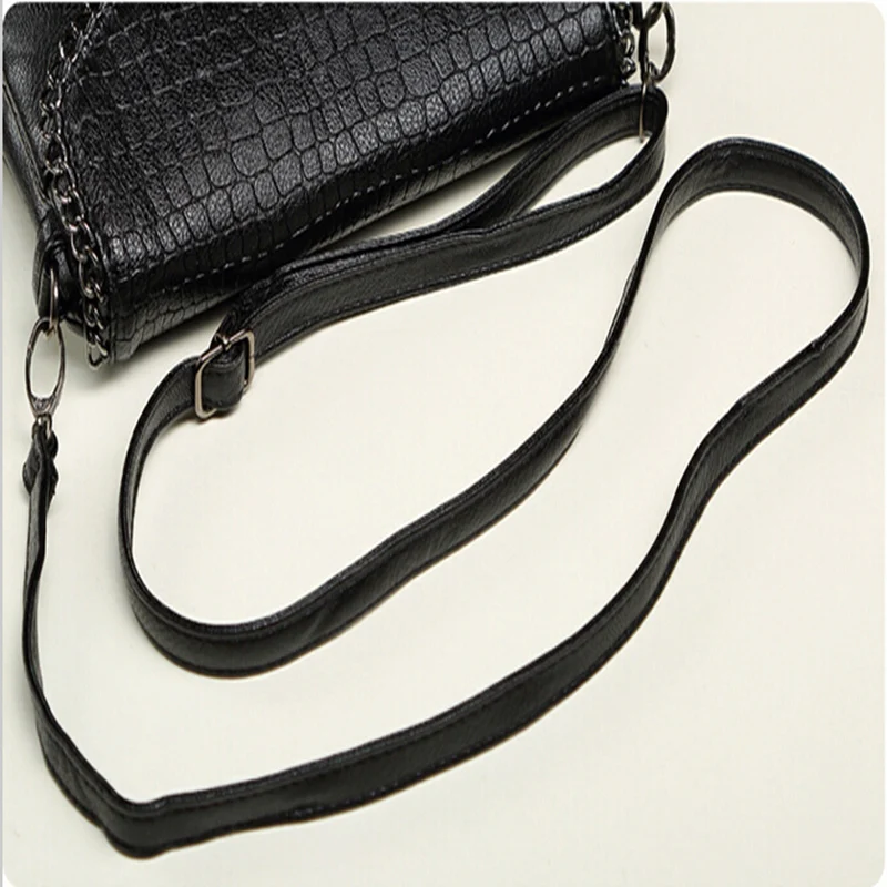 TMYOY PU Leather Bag Crocodile pattern vintage women messenger bag shoulder cross-body Clutches Bolsa VK027 | Багаж и сумки