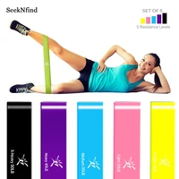 resistance loop bands gum for fitness bands elastic band workout crossfit strength pilates fitness equipment training expander