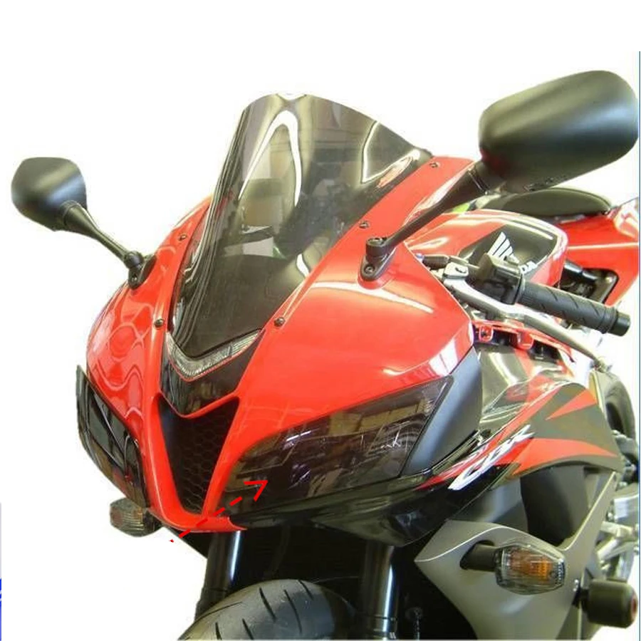 Новый мотоциклетный дымчатый цвет фар Крышка объектива щит для Honda CBR600RR 2007-2012 |