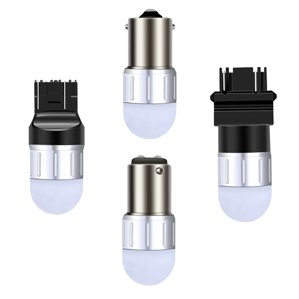 1 шт. T20 7440 W21W 7443 W21/5 W светодиодные лампы 1157 P21/5 1156 BA15S P21W led BAU15S PY21W автомобильный