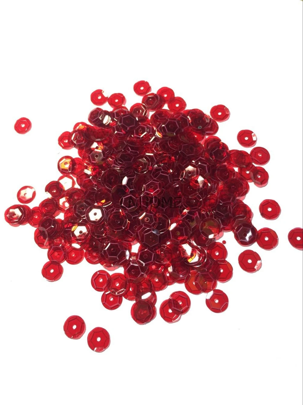 Круглая пайетка с блестками 50 г (1650 шт.) 8 мм|cup sequins|sequin cupround sequins |