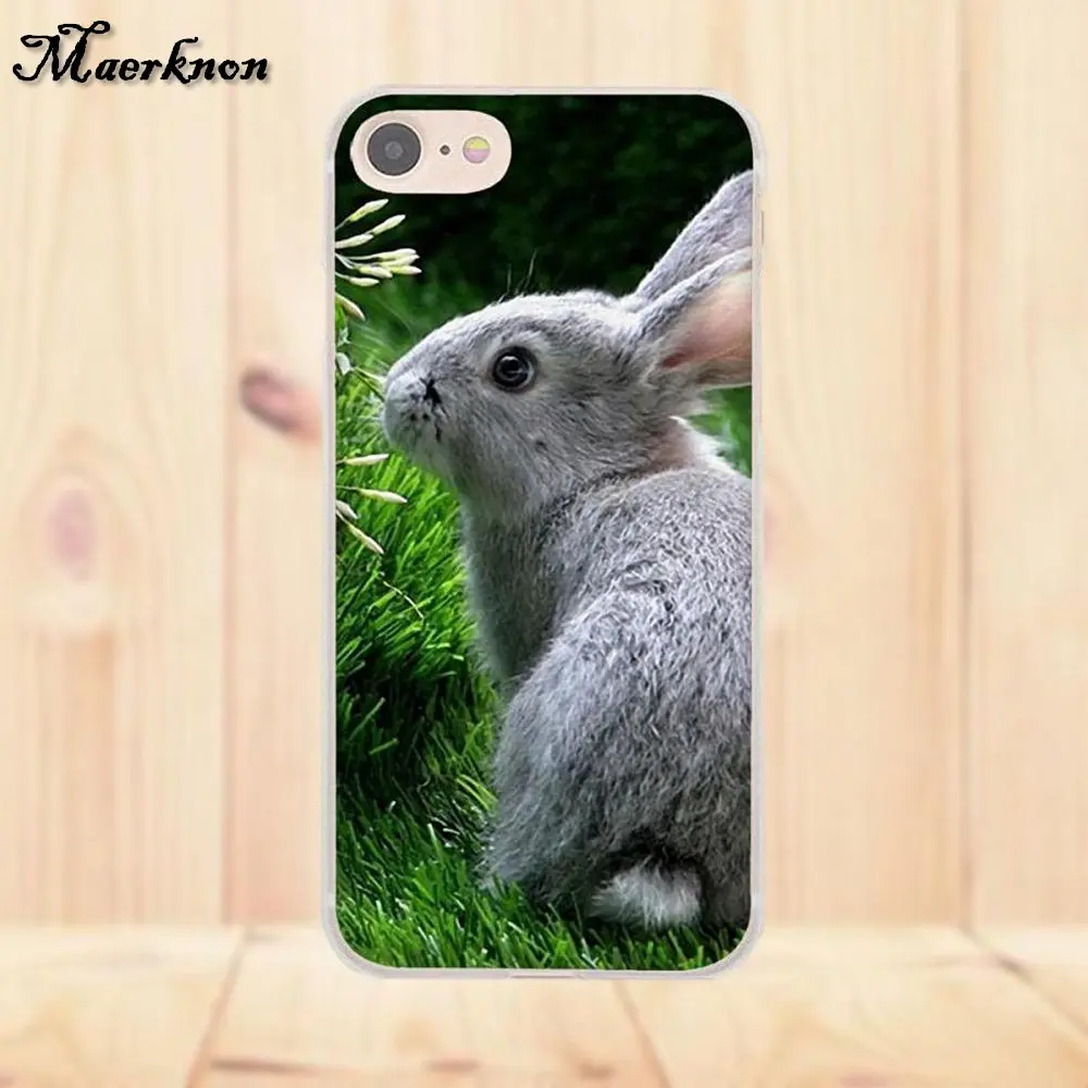 Maerknon Bunny Animal For Xiaomi Redmi 4 3 3S Pro Mi3 Mi4 Mi4i Mi4C Mi5 Mi5S Mi Max Note 2 Soft TPU Phone Cover Case Coque | Мобильные