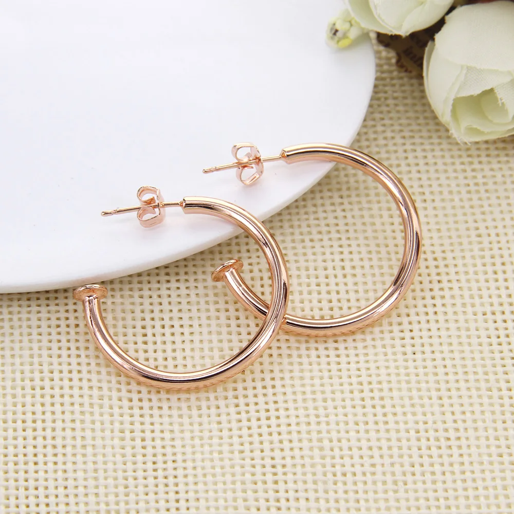 Томас и его уникальные простые креольские серьги Fit DIY бусина Европейский Glam Jewelry