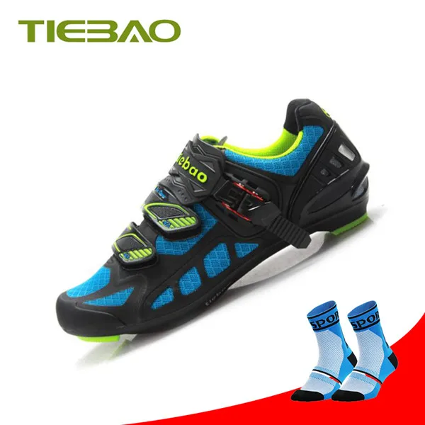 socks for 1502 B Tiebao; обувь для шоссейного велосипеда; sapatilha ciclismo; SPD-SL для велосипеда; обувь для езды на велосипеде; самозакрывающиеся кроссовки для езды на велосипеде - Цвет: socks for 1502 B