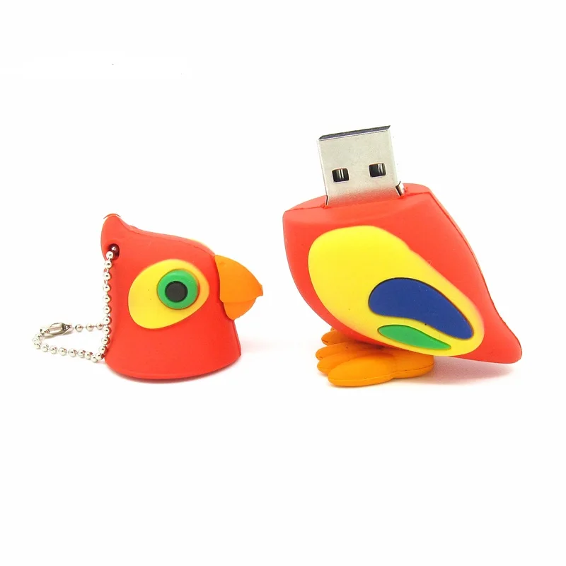 USB флеш накопитель в виде птицы 32/16/8/4/128 МБ|USB флэш-накопители| |