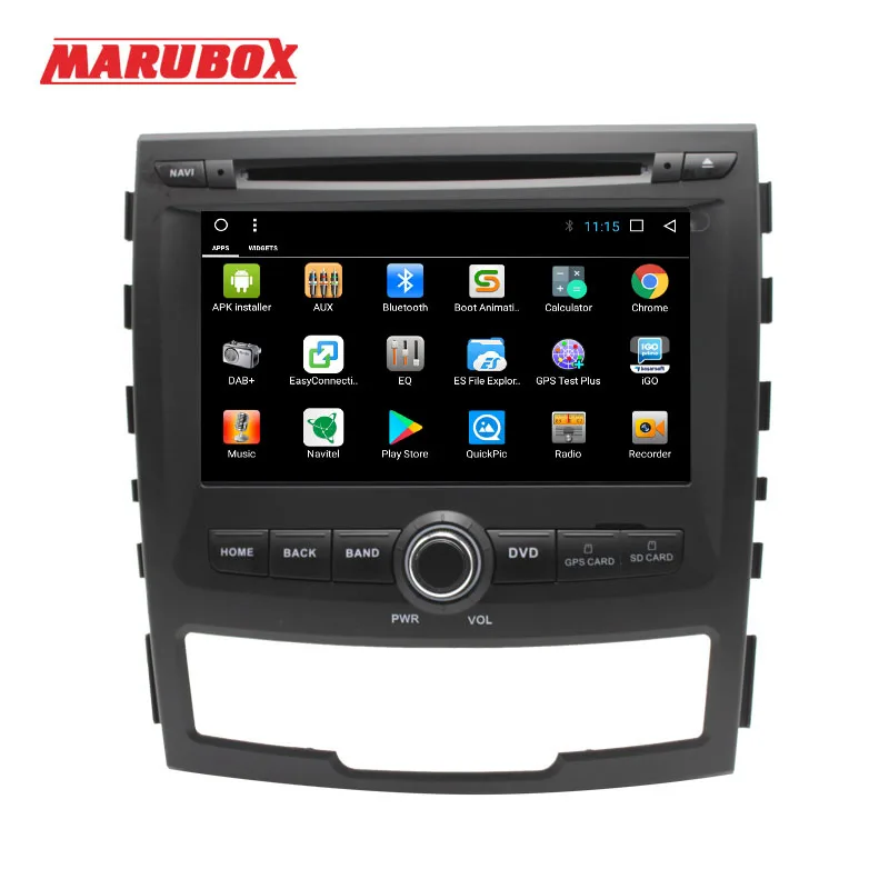 Штатная магнитола для SSANGYONG KORANDO 2011-2013 MARUBOX 7A603DT3 Android 7 1 Головное устройство &quotips