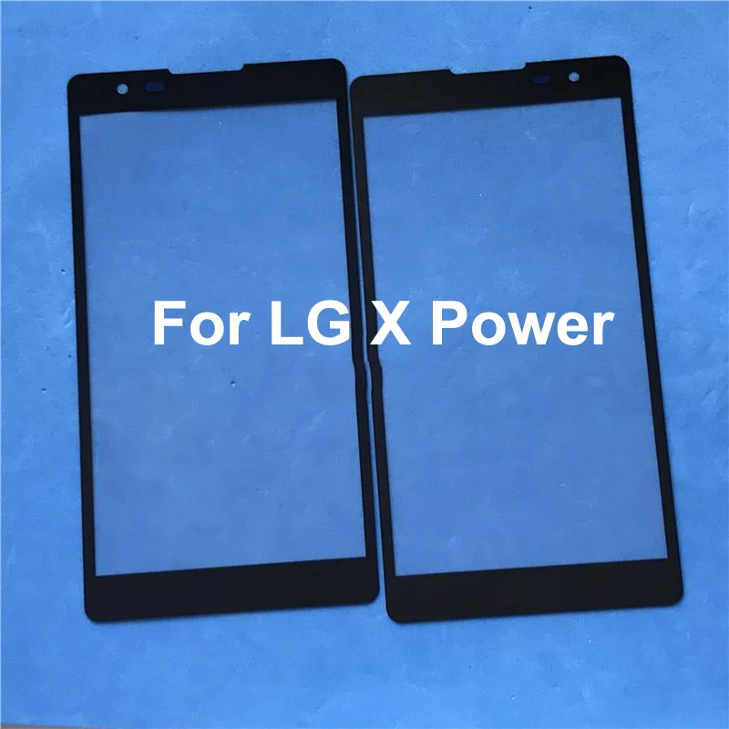Фото Переднее внешнее стекло для сенсорного экрана LG X Power LGX Замена переднего без