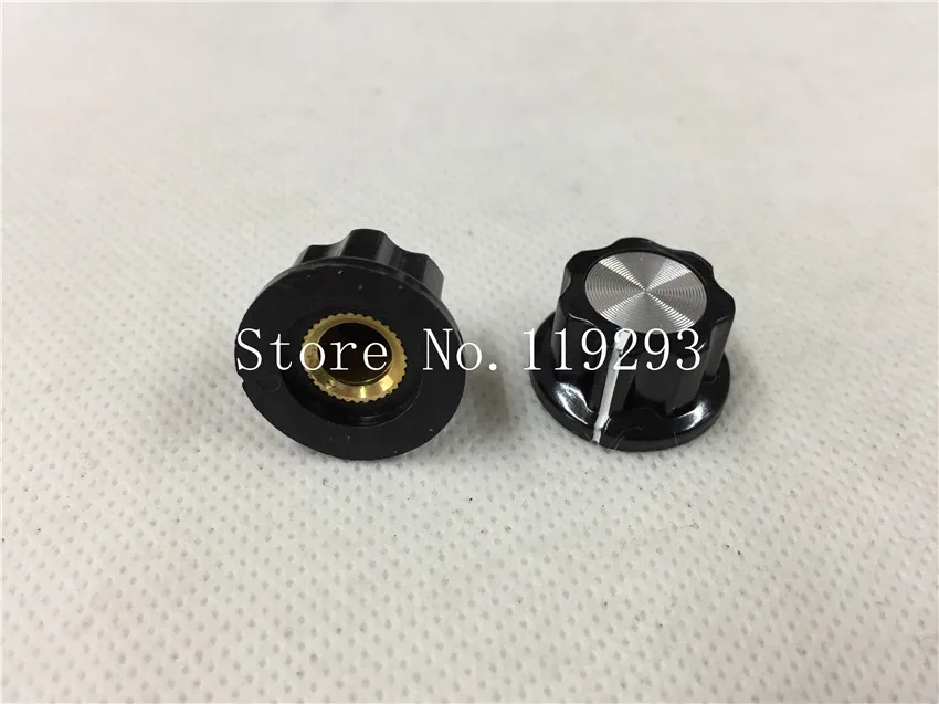 

[BELLA]A01wide 20MMX high 11MM potentiometer knob cap within the cap bore 6MM--50PCS/LOT