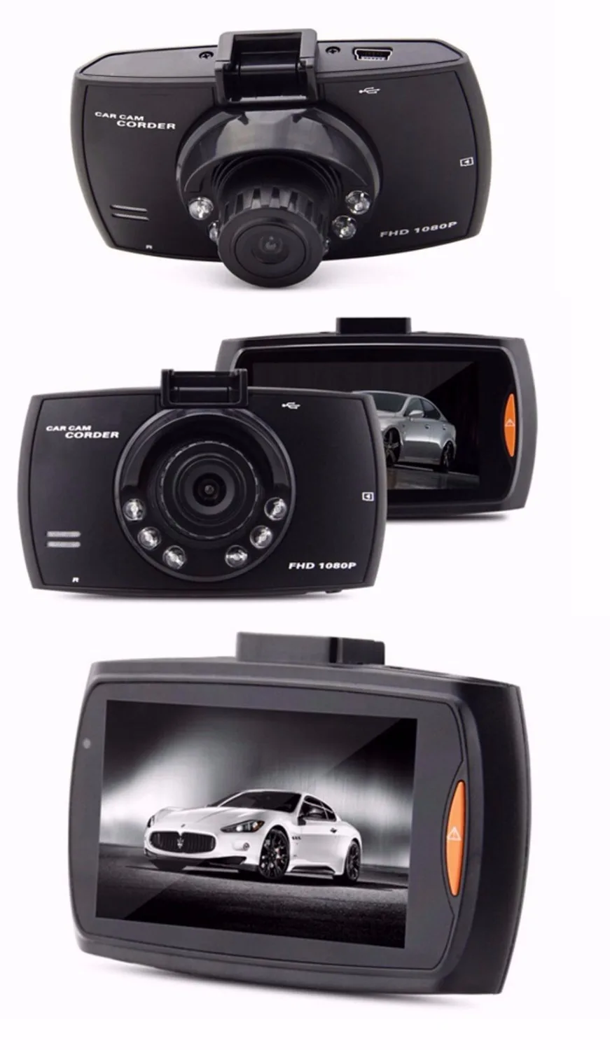 Оригинальный Видеорегистраторы для автомобилей Камера G30 Full HD 1080 P 140 градусов
