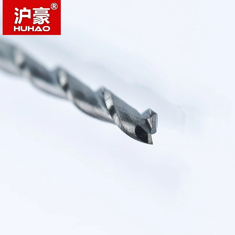 HUHAO 5 шт./лот 3 175 мм фреза 2 флейты Спираль с лезвием CEL 42 Концевая CNC для древесины