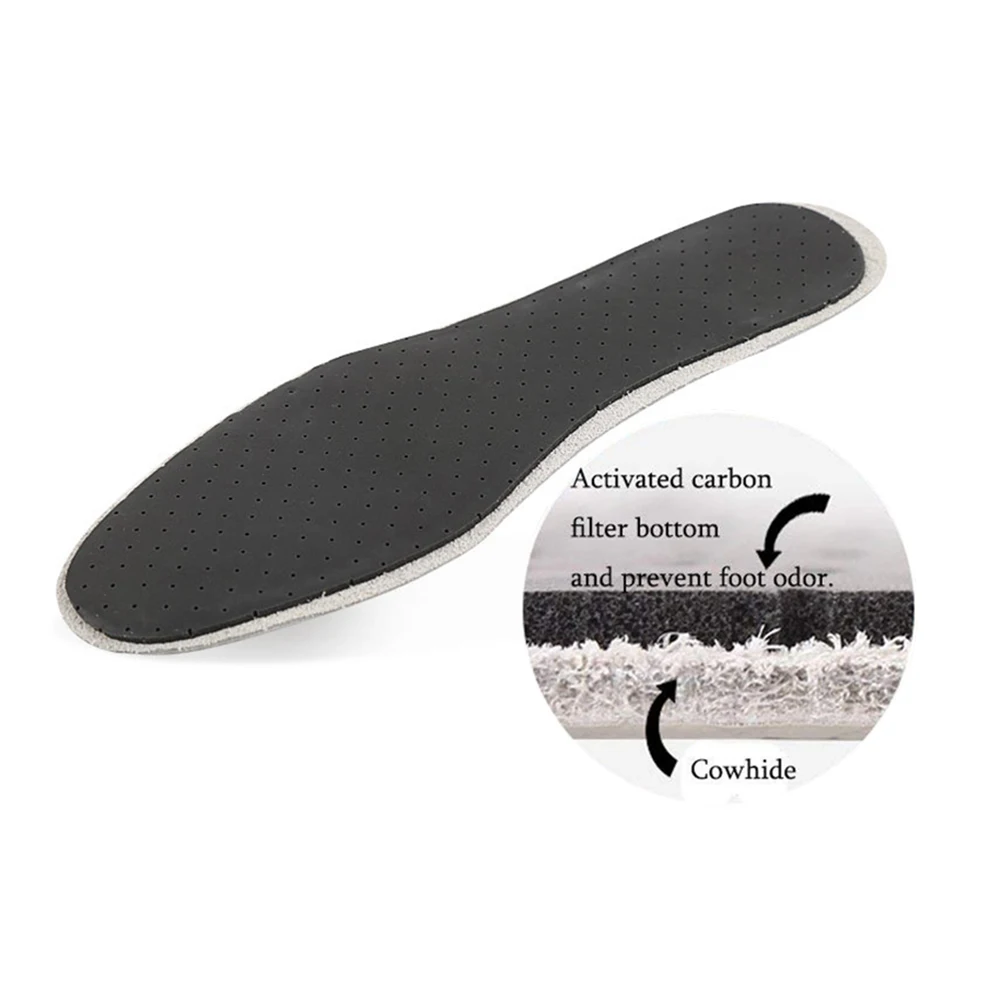SOCOMFY Breathable Leather Insole For Men Women Thin Full Length Shoe Pads Pigskin Instantly Absorb Sweat Replacement Insoles | Обувь