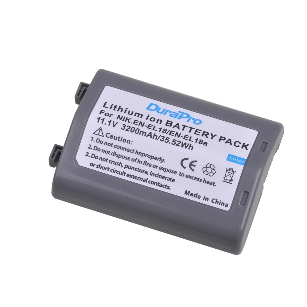 1 шт. 3200 мАч EN-EL18 EN EL18 ENEL18 литий-ионный аккумулятор для камеры Nikon D4, D4S, D5 камера s для Nikon MB-D12, D800, D800E батарейный блок