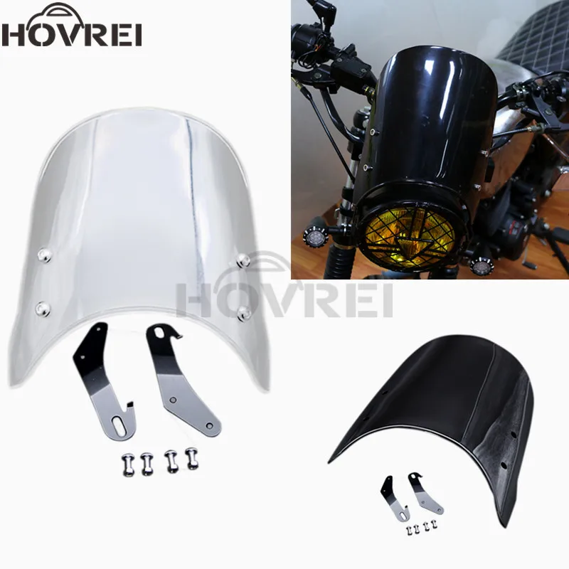 Фары круглые универсальные для мотоцикла 5 7 дюймов YAMAHA XJR 1300/XJR 1200/XJ 600S/XJ 400 honda