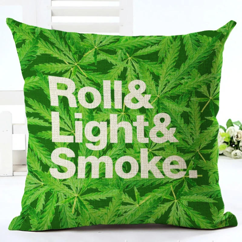 2016 новое поступление в западном стиле серая Подушка с буквенным принтом Almofadas