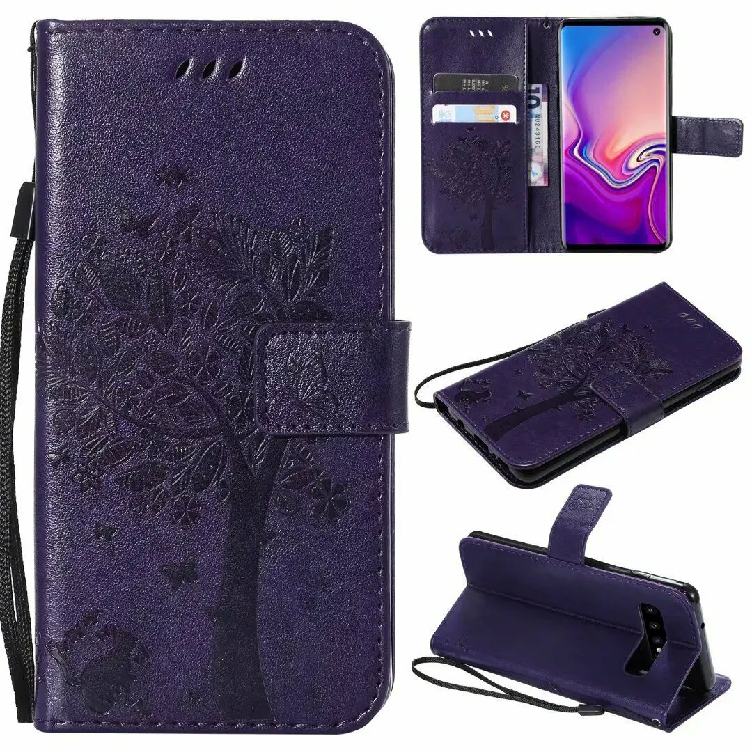 Роскошный чехол-бумажник из искусственной кожи с откидной крышкой для Asus Zenfone C