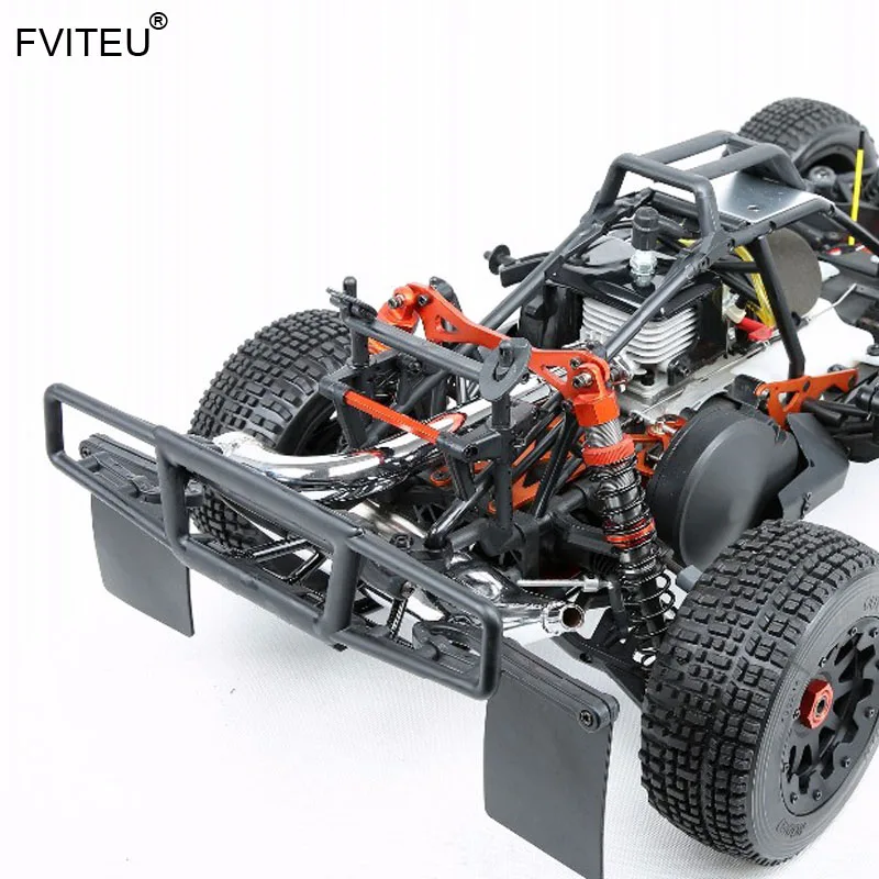 FVITEU задний бампер анти-столкновения Пластины Комплект для hpi baja 5 t 5sc части король