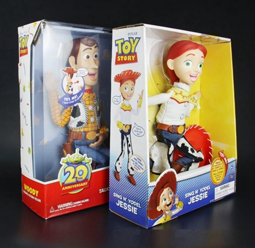 Оригинальная 20-летняя игрушка Pixar История Вуди говорящая фигурка Синг н йодель