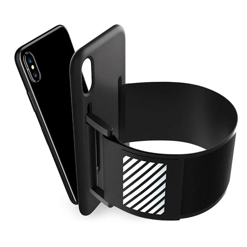 Eagwell 2 в 1 съемная спортивная повязка на руку чехол для телефона сумка iPhone X бега