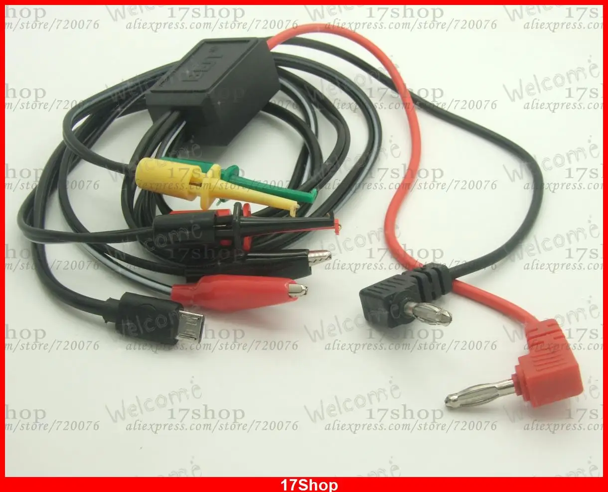 4 мм разъем типа банан для подключения зажимы Аллигатор micro USB ремонта